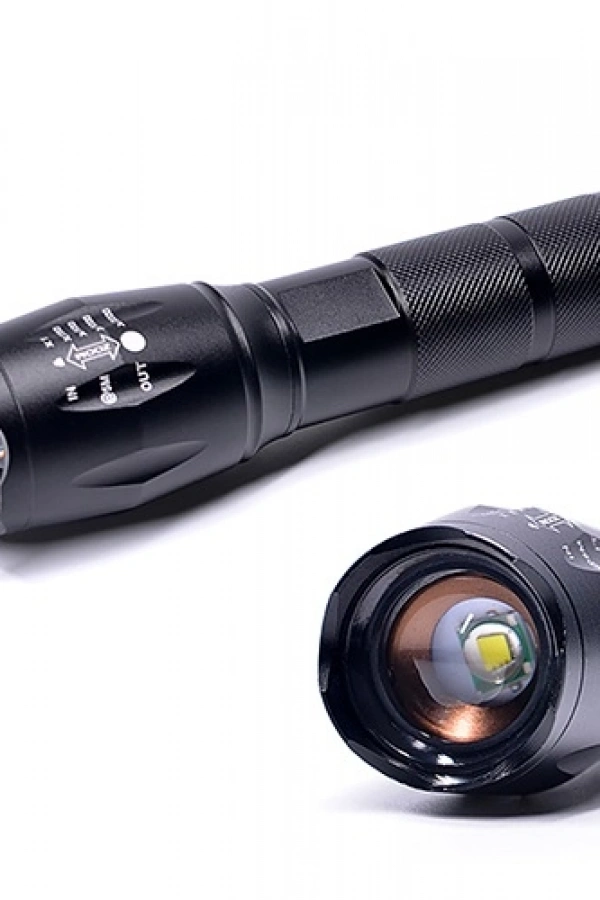 Flash Özellikli Güçlü Şarjlı EL Feneri