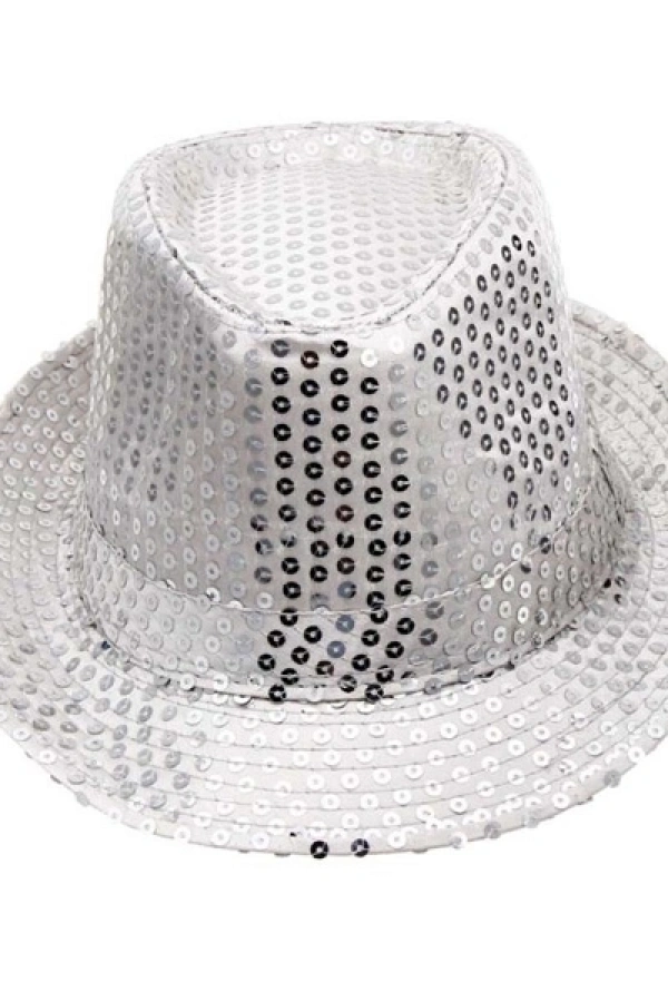 Fötr Çocuk Şapkası Gümüş Rengi