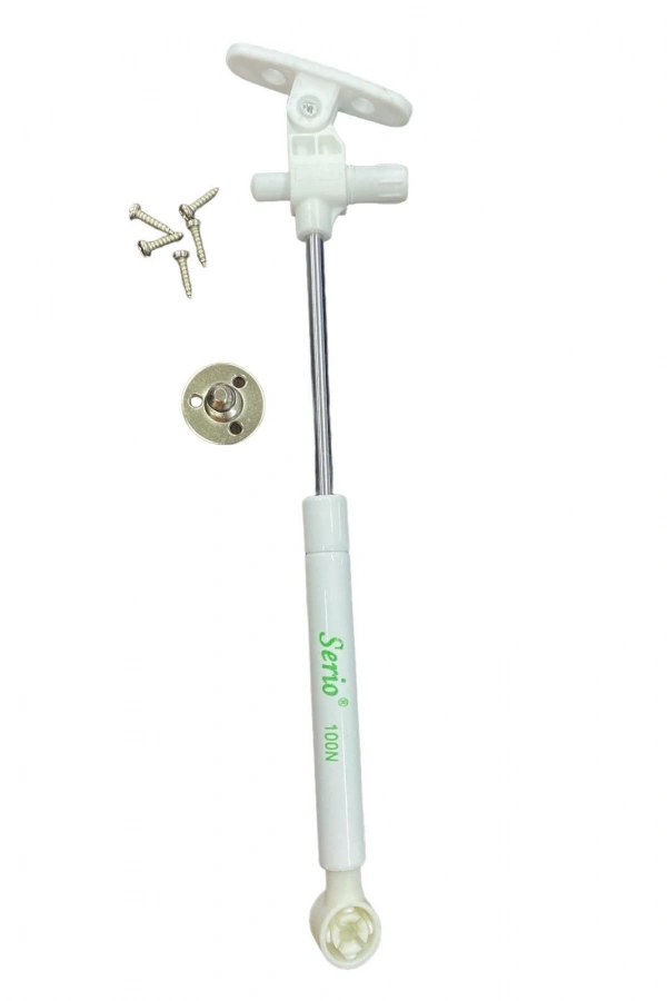 Frenli Gazlı Dolap Kapağı Pistonu 100 N Beyaz