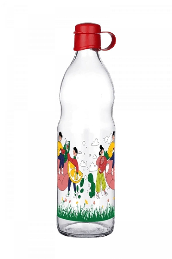 Frido Desenli Cam Suluk  1000 ML