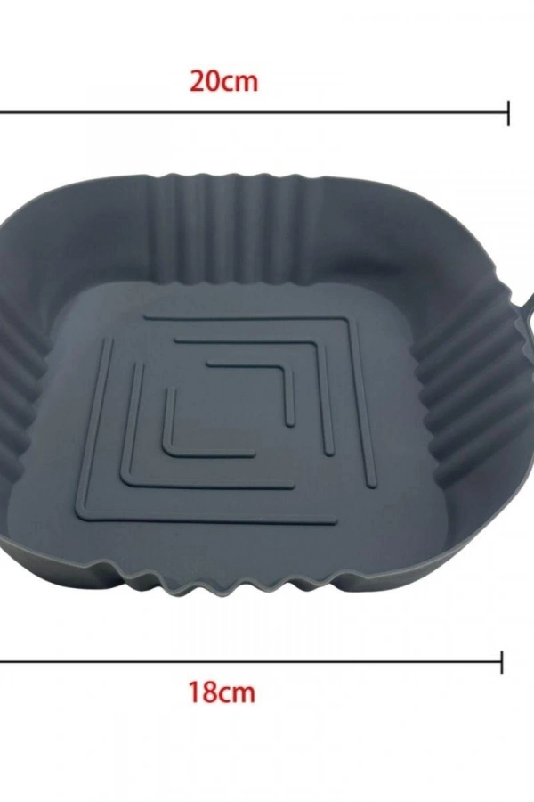 Fritöz Afryer Ve Fırın Silikon Pişirme Matı 20 Cm kare