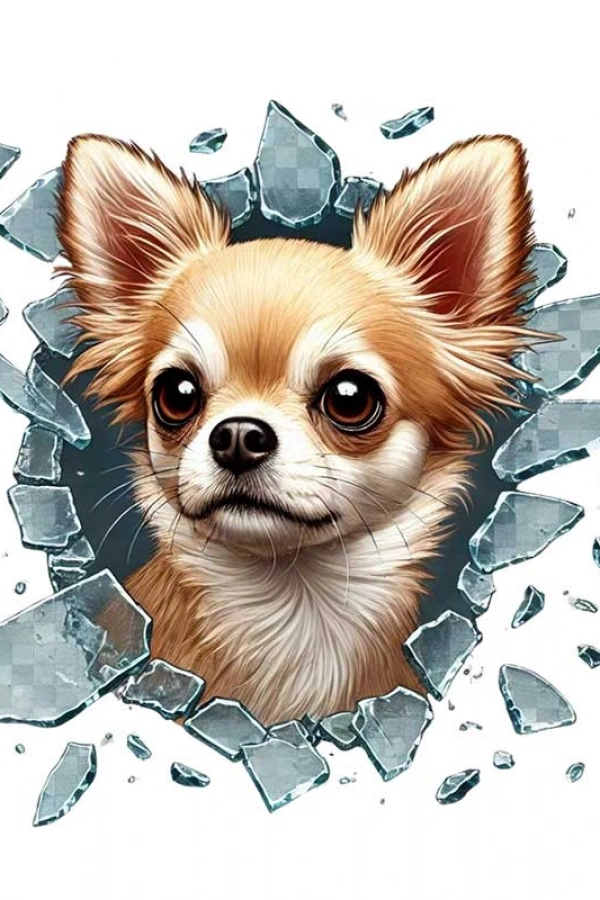 Fulcar Chiuahua Araç Stickerı