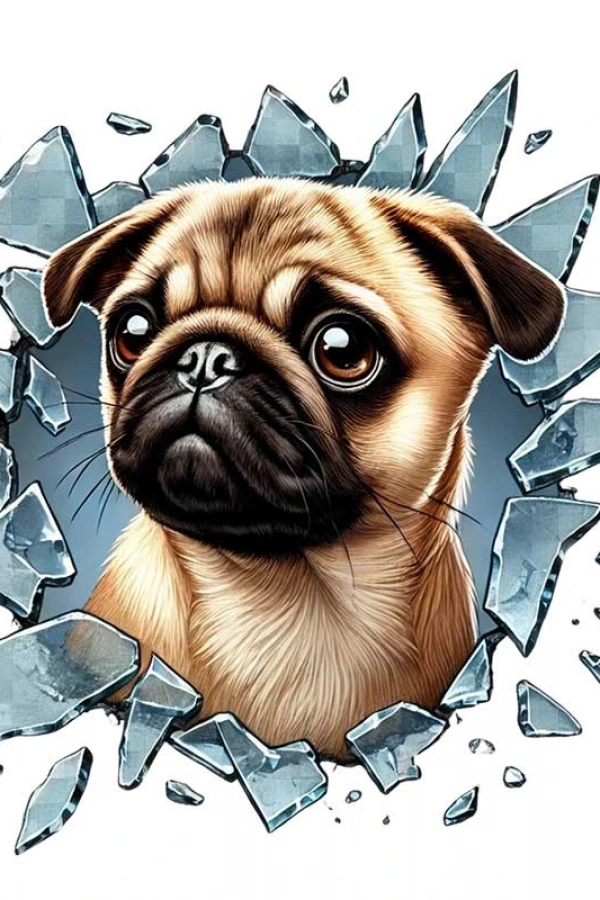 Fulcar French Bulldog Araç Stickerı