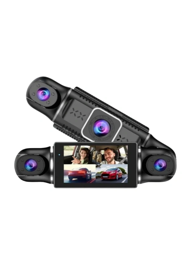 Full HD Araç Kamerası Gece Görüşlü G Sensörlü Akıllı Kayıt Sistemi