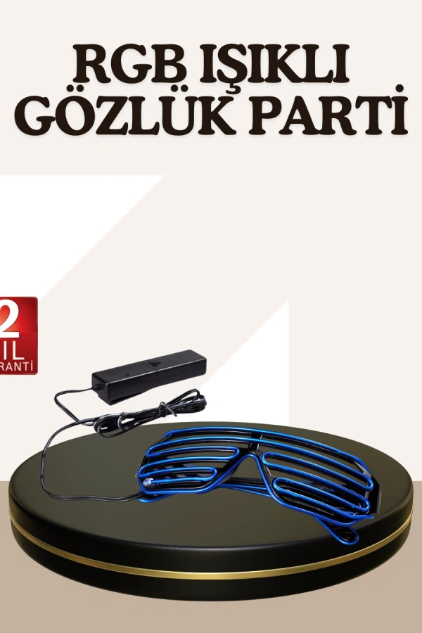 Gece Eğlenceleri İçin LED Işıklı Gözlük