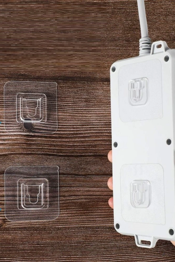 Geçmeli Klips Eşya Sabitleme Askısı 6lı Set