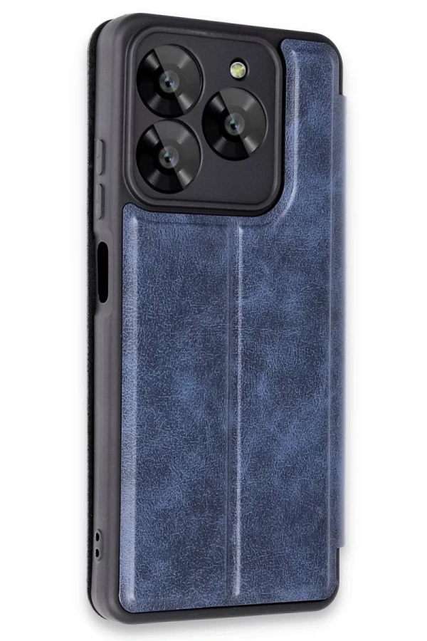 General Mobile Era 30 Kılıf Flip Cover - Lacivert