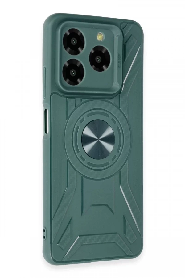 General Mobile Era 50 Kılıf Lincoln Silikon - Koyu Yeşil