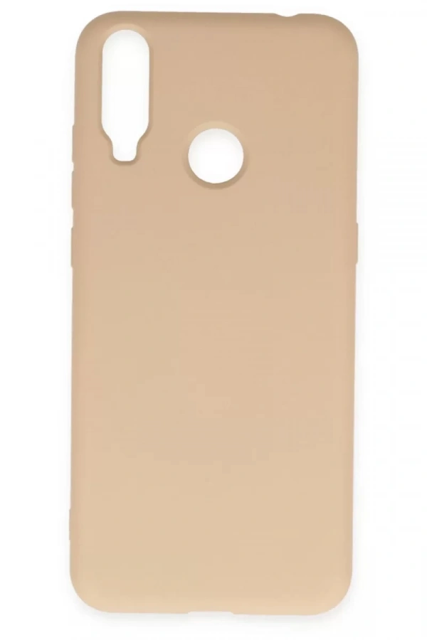 General Mobile GM 10 Kılıf Nano içi Kadife Silikon - Pudra