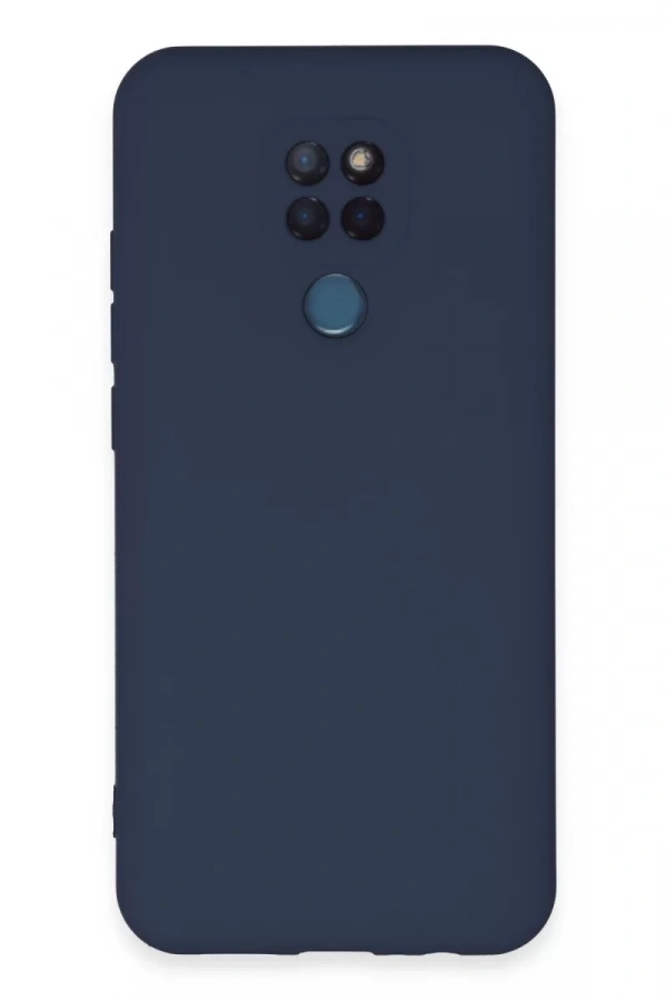 General Mobile GM 20 Kılıf Nano içi Kadife Silikon - Lacivert