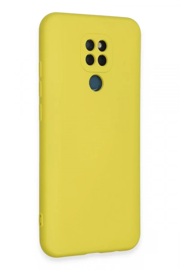General Mobile GM 20 Kılıf Nano içi Kadife Silikon - Sarı