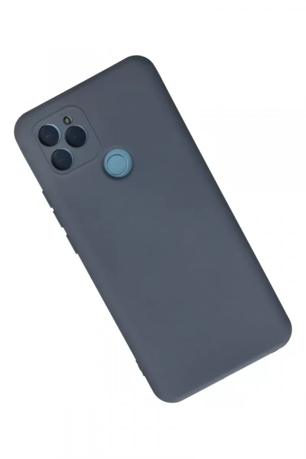 General Mobile GM 21 Kılıf Nano içi Kadife Silikon - Gri