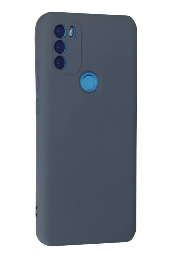 General Mobile GM 21 Plus Kılıf Nano içi Kadife Silikon - Gri