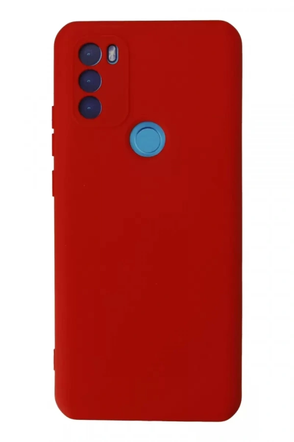 General Mobile GM 21 Plus Kılıf Nano içi Kadife Silikon - Kırmızı