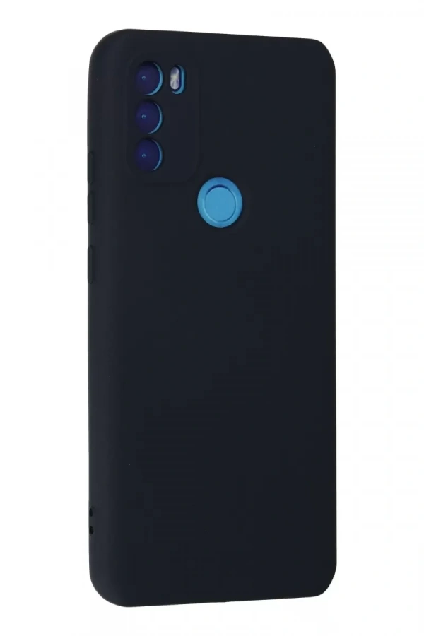 General Mobile GM 21 Plus Kılıf Nano içi Kadife Silikon - Lacivert