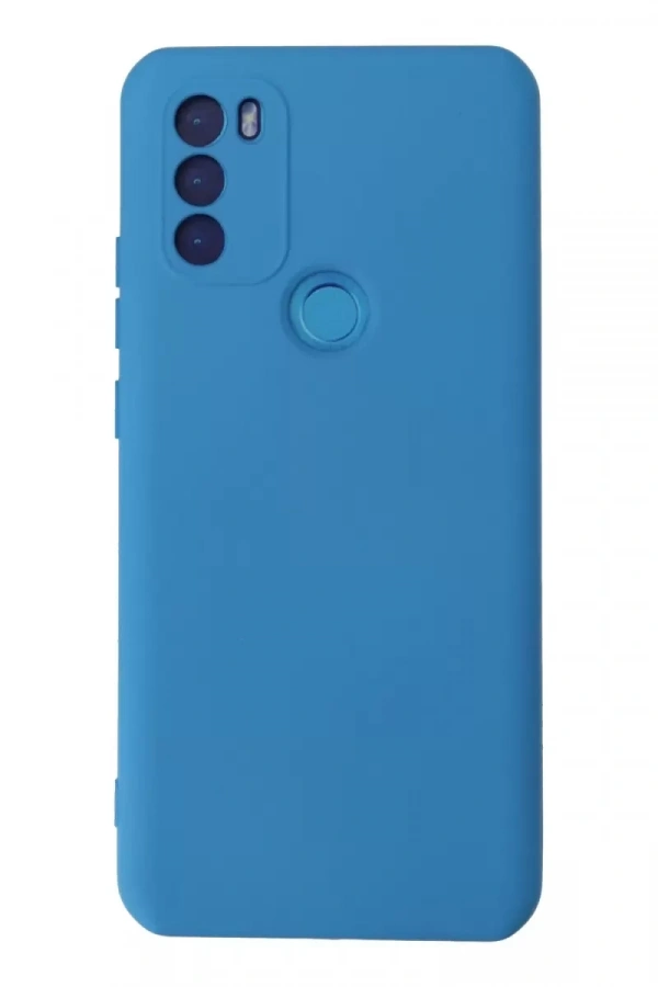 General Mobile GM 21 Plus Kılıf Nano içi Kadife Silikon - Mavi