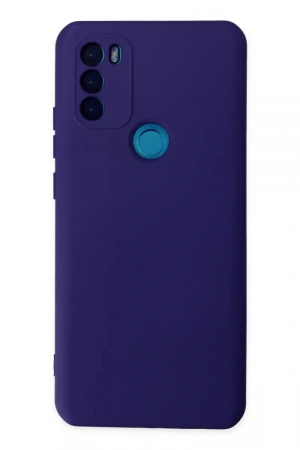 General Mobile GM 21 Plus Kılıf Nano içi Kadife Silikon - Mor