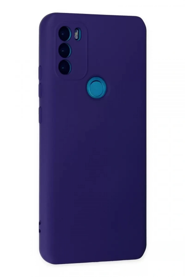 General Mobile GM 21 Plus Kılıf Nano içi Kadife Silikon - Mor
