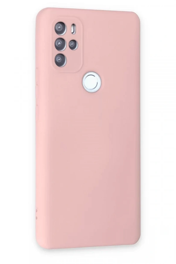 General Mobile GM 21 Pro Kılıf Nano içi Kadife Silikon - Pudra