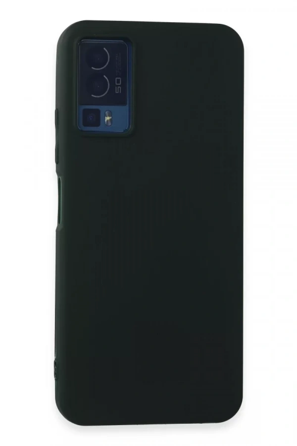 General Mobile GM 23 Kılıf First Silikon - Koyu Yeşil