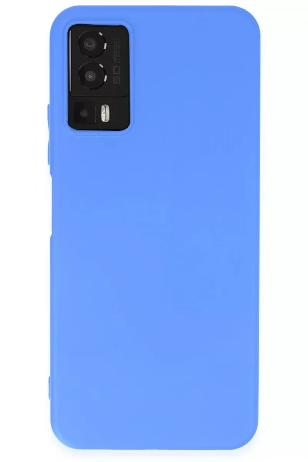 General Mobile GM 23 Kılıf First Silikon - Mavi