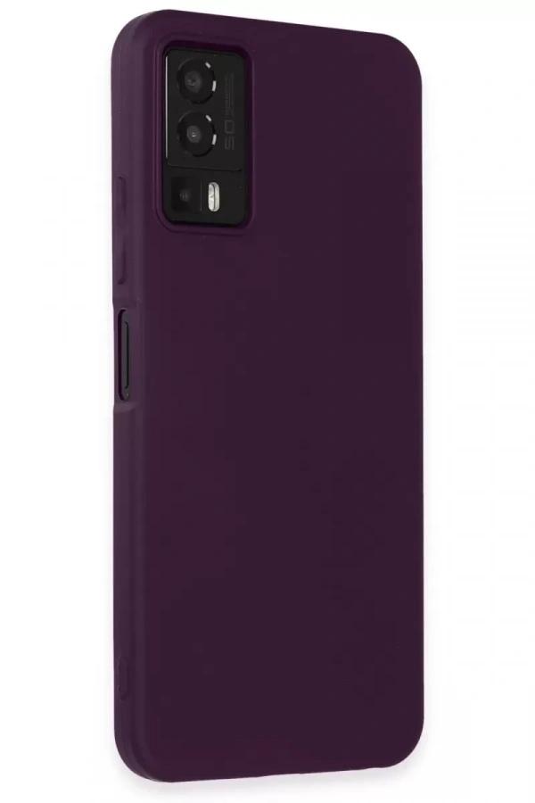 General Mobile GM 23 Kılıf First Silikon - Mor