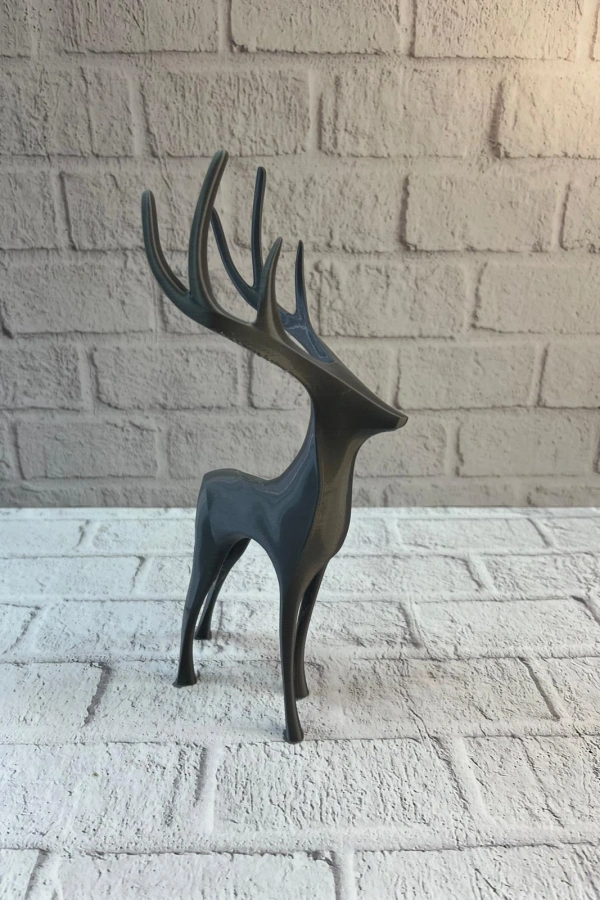 GEYİK FİGÜRÜ GRİ