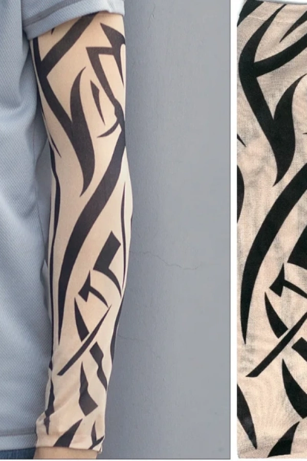 Giyilebilir Kol Ve Bacak Dövmesi 3D Baskılı 2 Adet Model 10