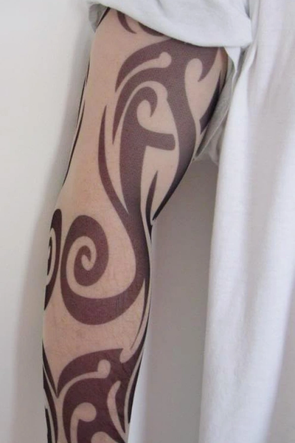 Giyilebilir Kol Ve Bacak Dövmesi 3D Baskılı 2 Adet Model 6