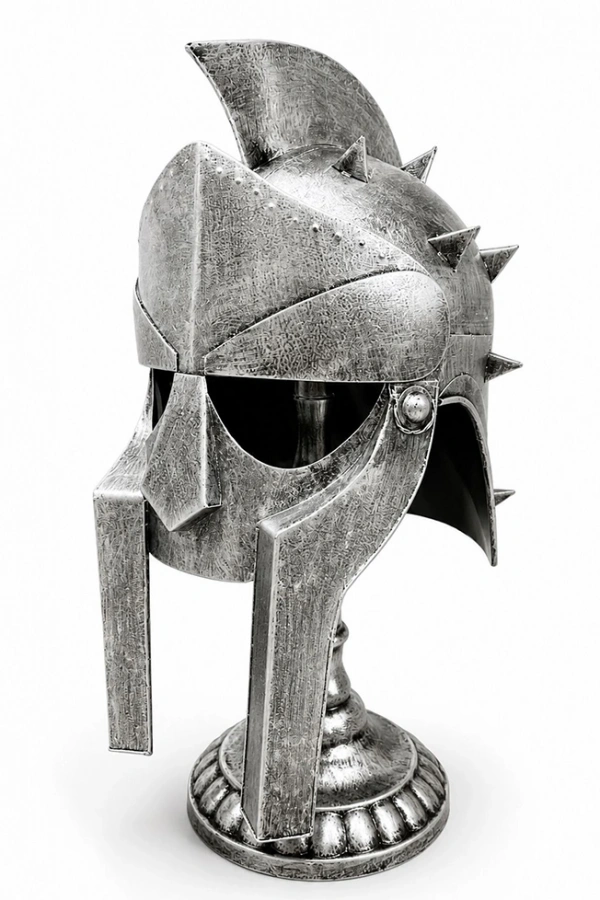 Gladyatör Miğferi Biblosu - Metal - 53x16 cm Dekoratif Obje