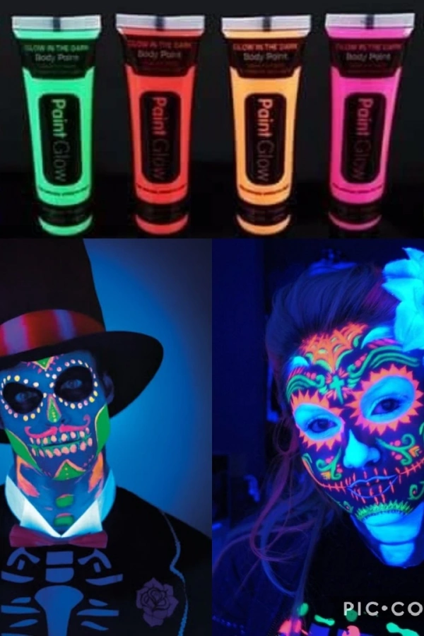 Neon Glow Fosforlu Krem Boya - 12 Adet