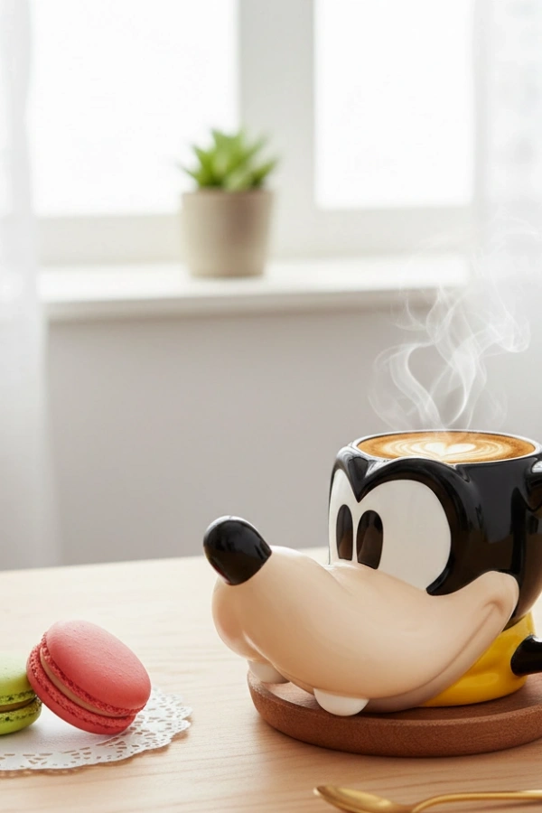 Goofy 3D Seramik Kupa Bardak