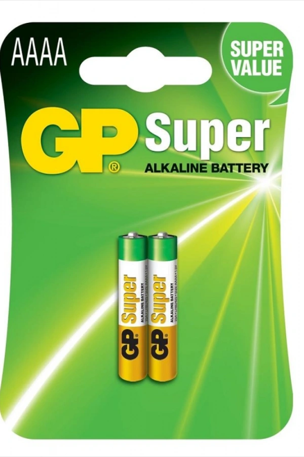 GP AAAA Alkalin Pil 2li Blister