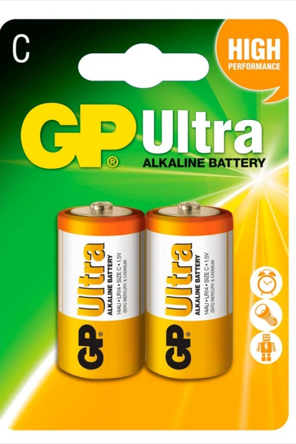GP Ultra Alkalin C Orta Pil 2li
