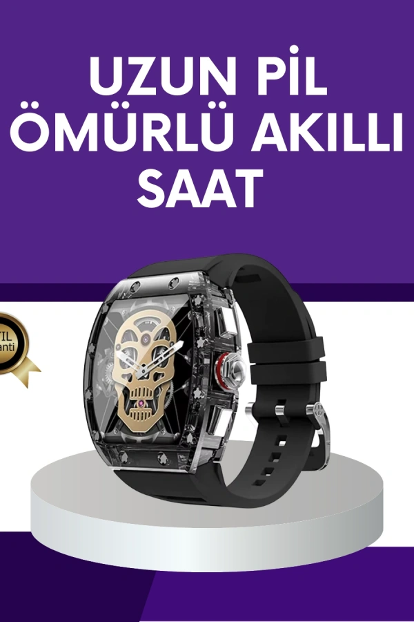 GPS ve NFC Özellikli Akıllı Saat iOS Android Uyumlu