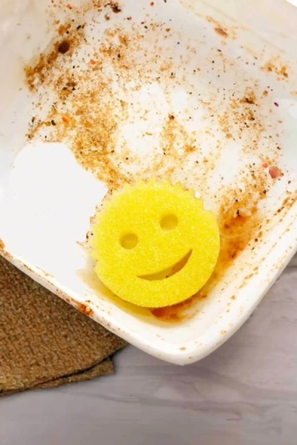 Gülen Yüz Bulaşık Süngeri 2li Set