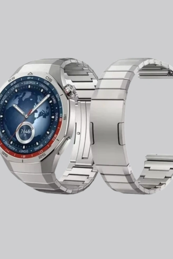 Gümüş Akıllı Saat 46mm Kasa