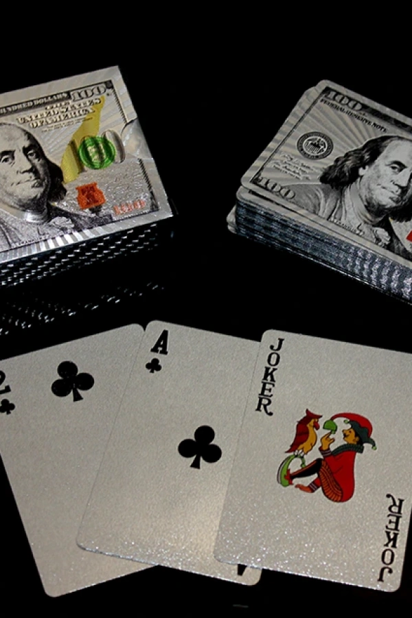 Gümüş Dolar Oyun Kartı