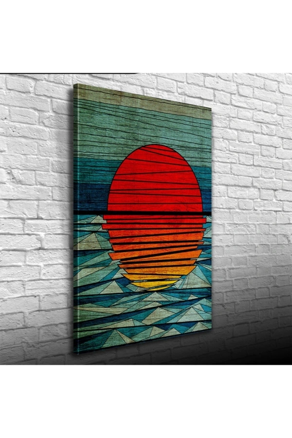 Günbatımı Canvas Tablo (50x70)