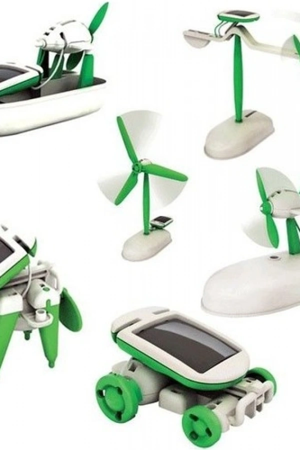 Güneş Enerjili Robot Oluşturma Seti Solar Kit (6 in 1)