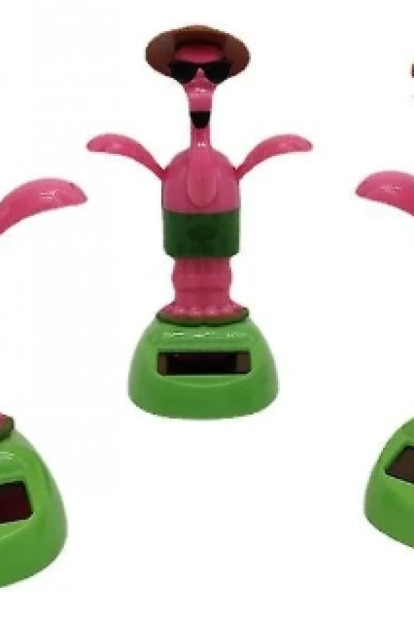 Güneş Enerjili Solar Sallanan Flamingo