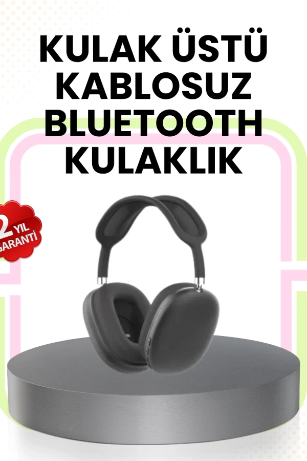 Gürültü Azaltmalı Bluetooth Kulaklık | 5 Saat Kesintisiz Müzik