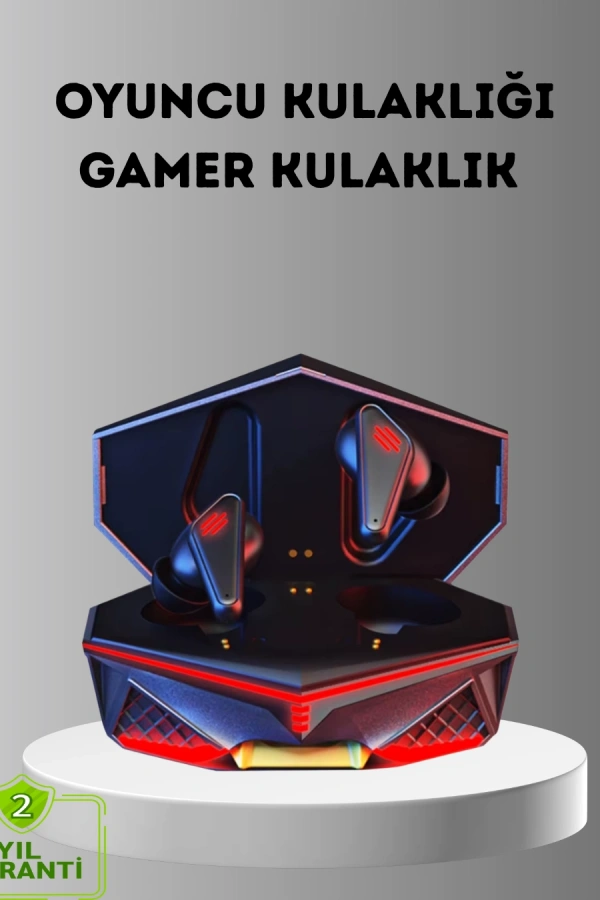 Gürültü Engelleme Özellikli Kablosuz Bluetooth Kulaklık Dokunmatik