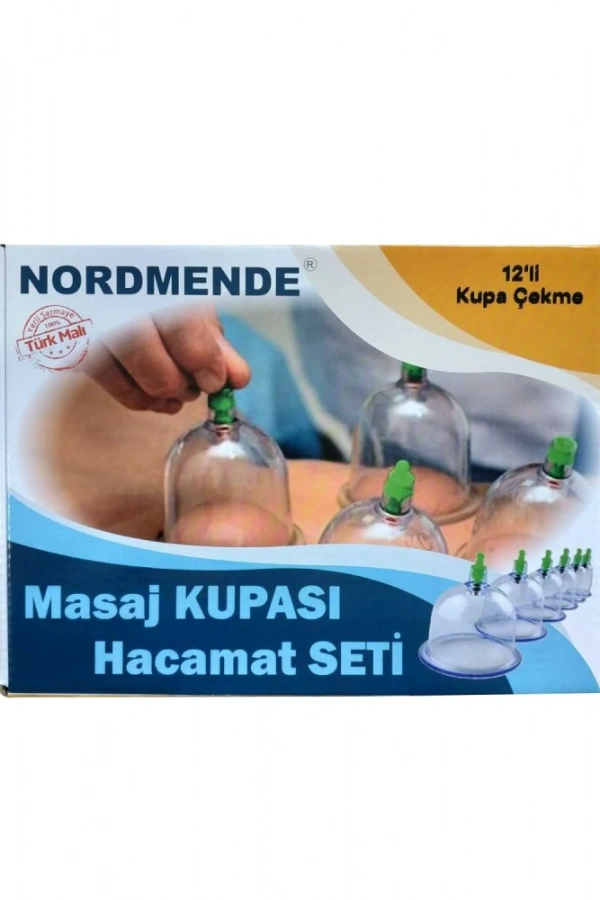 Hacamat Masaj Kupası 12'Li Set