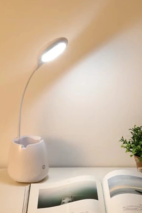 Halka LED USB Şarjlı Masa Lambası