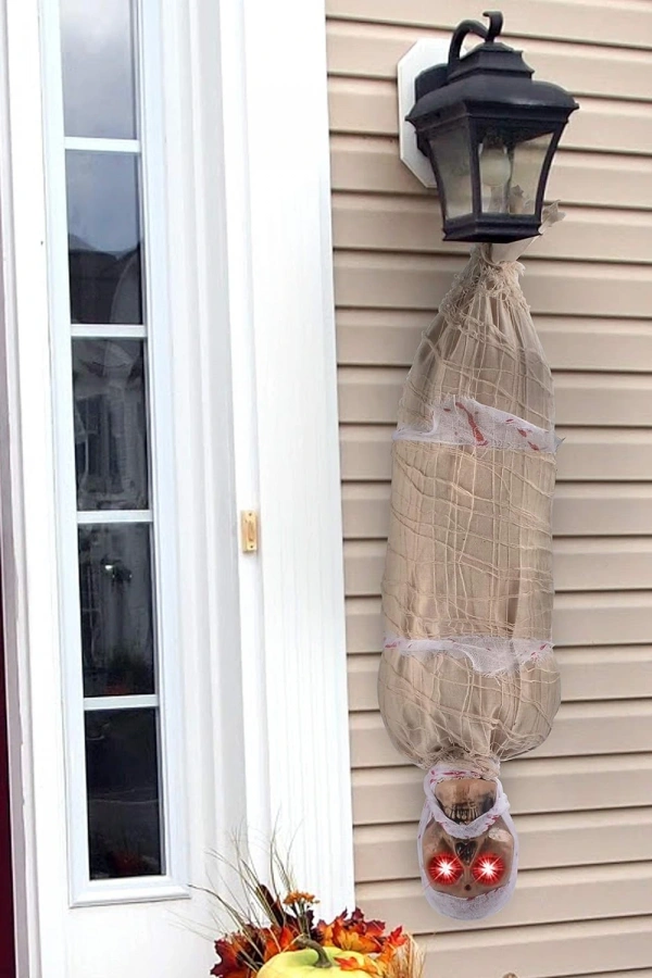 Halloween Sensörlü Işıklı Hareketli Mumya