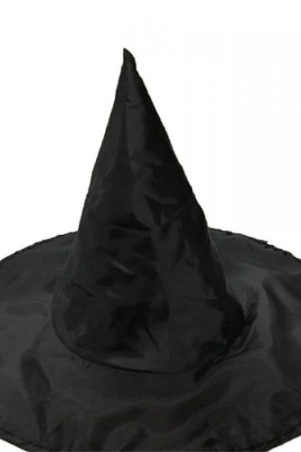 Halloween Siyah Cadı Şapkası