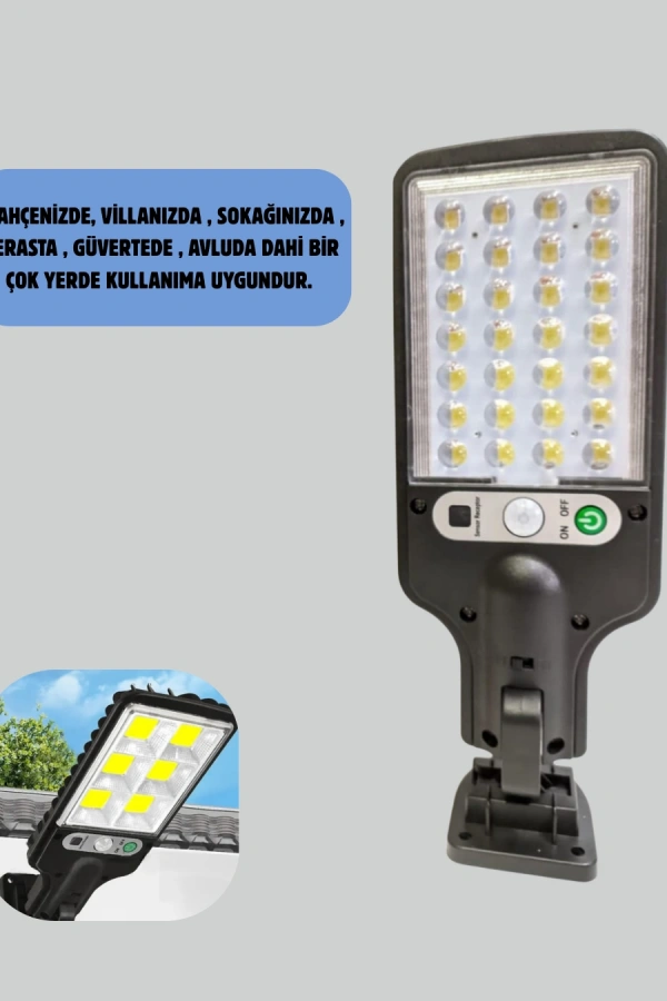 Hareket Algılamalı Dış Mekan Lamba Konforlu Aydınlatma