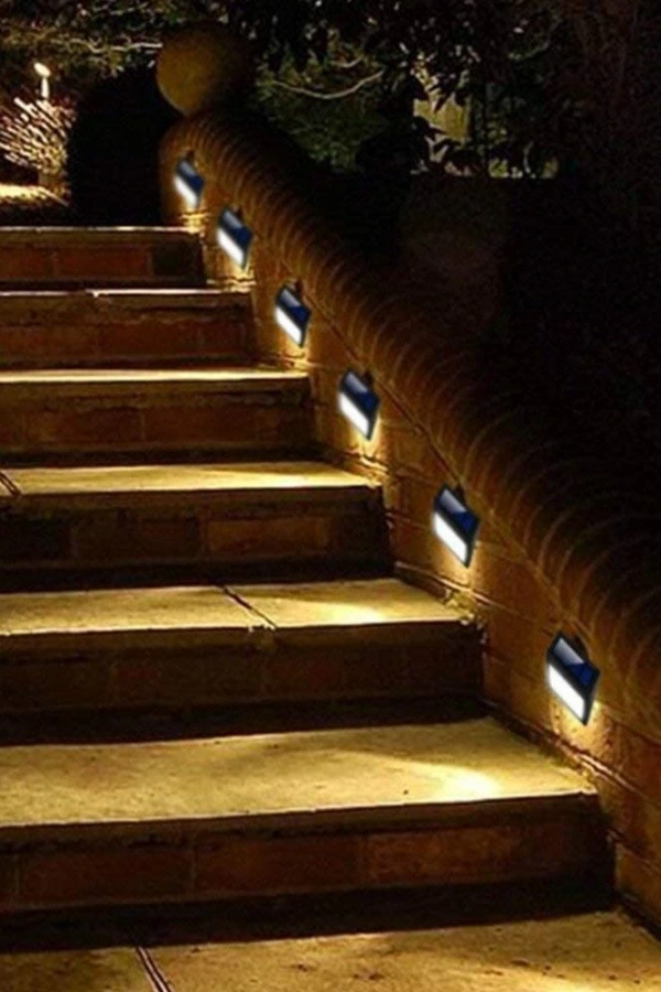 Hareket Sensörlü Güneş Enerjili Lamba 20 led