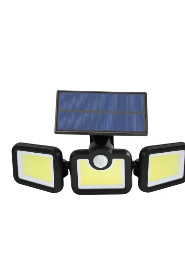Hareket Sensörlü Solar Bahçe Lambası Güçlü LED Duvar Projektörü